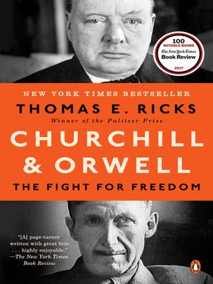 cover image of Churchill and Orwell